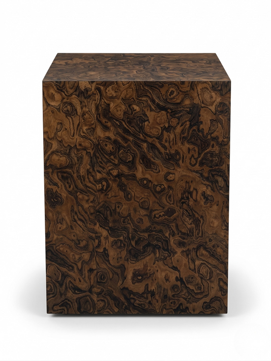 Burl Side Table